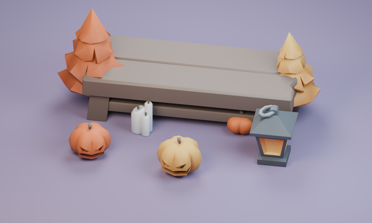 The pumpkin patch, picture A